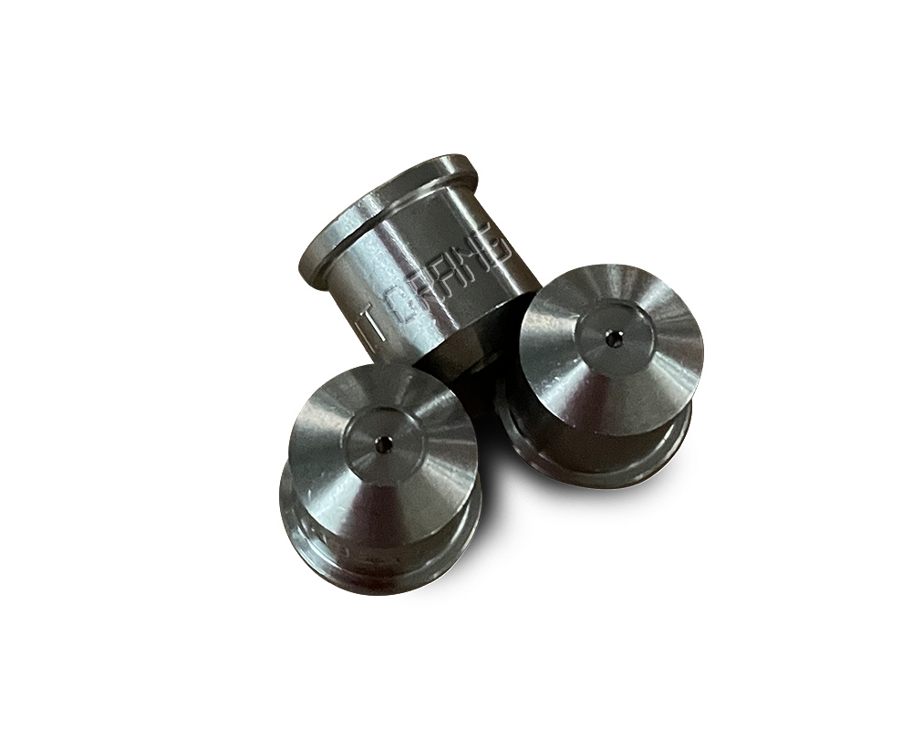 Rustfri stål dyse (orange)