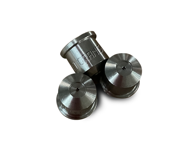 Rustfri stål dyse (orange)